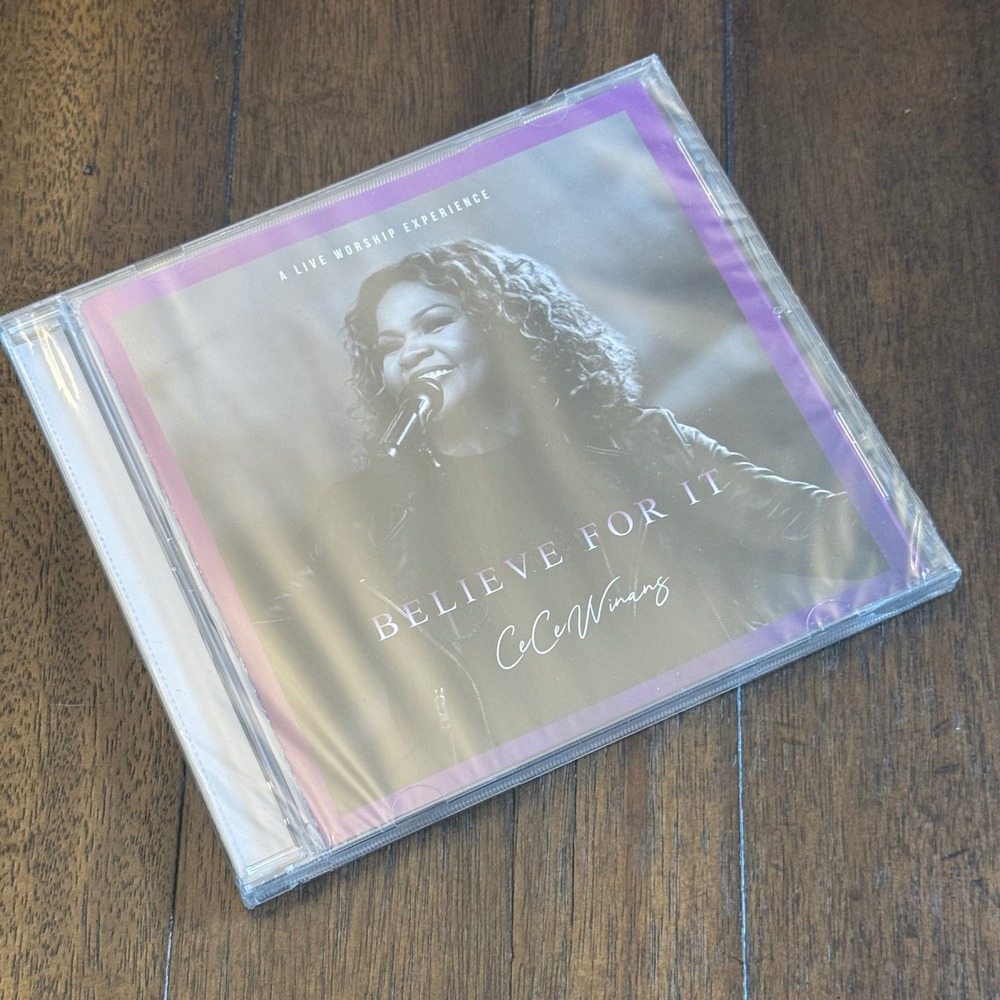 CeCe Winans Believe For It CD Live Worship Experience 2021 New Sealed Gospel